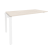 Наборный элемент рабочей станции на П-образном м/к Onix O.MP-1.NRS-3.7 1380x720x750 (Тиквуд Темный/Белый Металл)