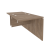 Наборный элемент рабочей станции Onix O.2.NRS-0.7 780x1475x750 (Тиквуд Светлый)
