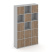 Стеллаж Locker Plus LK.K-009 1188x350x1983 (Дуб Аризона)