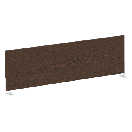 Экран боковой L1235мм Metal System Style Б.ЭКР-123 1235x18x348 (Венге Цаво/Белый металл)