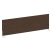 Экран боковой L1235мм Metal System Style Б.ЭКР-123 1235x18x348 (Дуб Наварра/Белый металл)