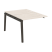 Наборный элемент рабочей станции на деревянных опорах Onix Wood OW.2.NRS-1.7 980x1475x750 (Тиквуд Светлый/Дуб Темный)