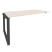 Наборный элемент рабочей станции на О-образном м/к Onix O.MO-1.NRS-4.8 1580x800x750 (Тиквуд Темный/Белый Металл)