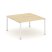 Рабочая станция 2-х сторонняя SN-6P.DRS-001 (980х1232х750) (Тиквуд Светлый/Металл Антрацит)