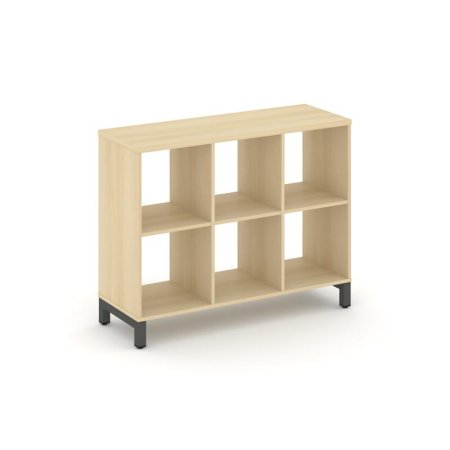 Каркас стеллажа 2 яруса SN.KS-230 (1121х400х881) (Акация Лорка/Металл Антрацит)