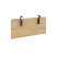 Царга для стола на каркасе Onix O.M-CS-0 650x18x320 (Тиквуд Светлый)