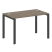 Стол письменный Metal System Style БП.СП-2 1200x720x750 (Дуб Наварра/Серый металл)