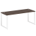 Стол письменный Metal System Style БО.СП-5 1800x720x750 (Дуб Наварра/Серый металл)