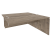 Наборный элемент рабочей станции Onix O.2.NRS-4.8 1580x1635x750 (Тиквуд Светлый)