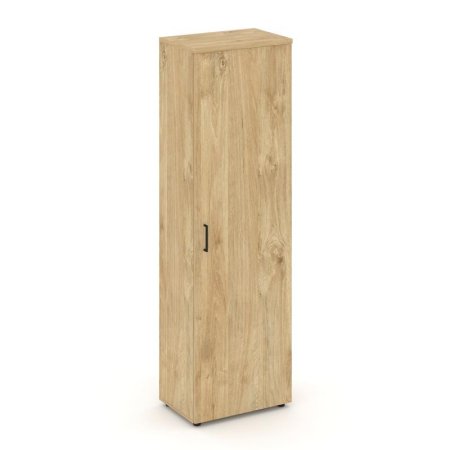 Гардероб узкий неглубокий SN.GB-001 (600х400х1982) (Тиквуд Светлый)
