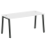 Стол письменный Metal System Style БА.СП-4 1600x720x750 (Дуб Наварра/Серый металл)