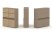 Тумба двойная + высокая надставка ES.NB.2V-5 (1500х410х1520) (Латте/Тиквуд Светлый)
