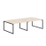 Стол 4-х местный Xten-Q XQWST 2814 2806x1406x750 (Легно темный)