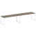 Рабочая станция Metal System Style БО.СМ-2.5 3600x720x750 (Дуб Наварра/Серый металл)
