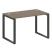 Стол письменный Metal System Style БО.СП-2 1200x720x750 (Дуб Наварра/Серый металл)