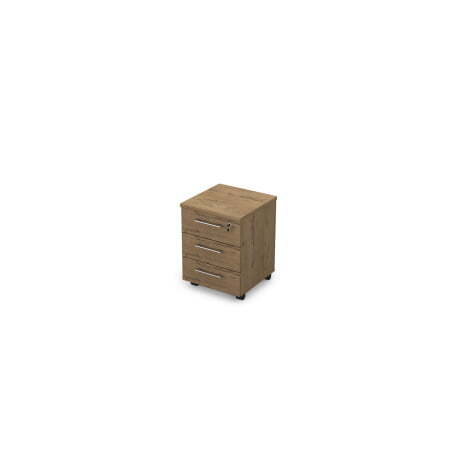 Тумба подкатная Gloss line 9НТ.004 450x450x600 (Teakwood)