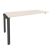 Наборный элемент рабочей станции на П-образном м/к Onix O.MP-1.NRS-4.7 1580x720x750 (Тиквуд Темный/Белый Металл)