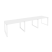 Рабочая станция на О-образном м/к Onix O.MO-RS-3.2.8 3540x800x750 (Тиквуд Темный/Белый Металл)