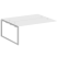 Проходной наборный элемент рабочей станции Metal System Style БО.ПРС-СП-2.5 1800x1475x750 (Дуб Наварра/Серый металл)