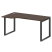 Стол криволинейный левый Metal System Style БО.СА-1 Л 1600x900x750 (Дуб Наварра/Серый металл)