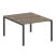 Рабочая станция Metal System Style БП.РАС-СП-2.2 1200x1475x750 (Дуб Наварра/Серый металл)