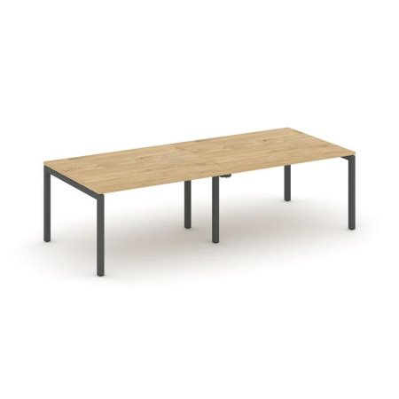 Стол переговорный SN-5P.SPRG-044.3 (3160х1180х750) (Тиквуд Светлый/Металл Антрацит)