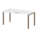 Стол криволинейный левый Metal System Style БП.СА-1 Л 1600x900x750 (Дуб Наварра/Серый металл)