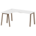 Стол криволинейный левый Metal System Style БА.СА-4 Л 1600x1200x750 (Дуб Наварра/Серый металл)