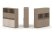 Тумба двойная + высокая надставка ES.NB.2V-4 (1500х410х1520) (Латте/Тиквуд Светлый)