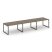 Стол переговорный SN-4O.SPRG-023.3 (4410х980х750) (Тиквуд Светлый/Металл Антрацит)