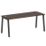 Стол письменный Metal System Style БА.СП-5 1800x720x750 (Дуб Наварра/Серый металл)