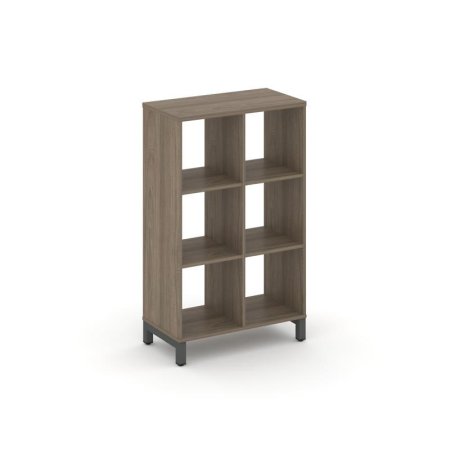 Каркас стеллажа 3 яруса SN.KS-320 (754х400х1248) (Вяз Благородный/Металл Антрацит)