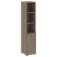 Шкаф высокий узкий нужен топ правый LT.SU 1.1 R 400x450x1990 (Вяз Благородный)