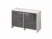 Тумба для документов Festus FI-12-02.G 1222x460x806 (Хромикс Белый/Камень Пьетра Гриджиа черный)