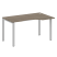 Стол криволинейный правый Metal System Style БП.СА-2 Пр 1400x900x750 (Дуб Наварра/Серый металл)