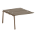 Проходной наборный элемент рабочей станции Metal System Style БА.ПРС-СП-2.2 1200x1475x750 (Дуб Наварра/Серый металл)