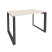 Стол рабочий на О-образном м/к Onix O.MO-SP-2.7 1180x720x750 (Тиквуд Темный/Белый Металл)