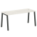 Стол письменный Metal System Style БА.СП-4 1600x720x750 (Дуб Наварра/Серый металл)