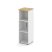 Шкаф средний узкий SN.STU-202(L) (400х400х1203) (Антрацит/Тиквуд Светлый/Прозрачный)
