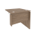 Стол-приставка правый к опорным элементам Onix O.SPR-0.8R 780x800x750 (Тиквуд Светлый)