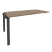 Наборный элемент рабочей станции на П-образном м/к Onix O.MP-1.NRS-4.8 1580x800x750 (Тиквуд Темный/Белый Металл)