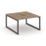 Рабочая станция 2-х сторонняя SN-5O.DRS-002 (1180х1232х750) (Тиквуд Светлый/Металл Антрацит)