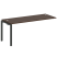 Проходной наборный элемент рабочей станции Metal System Style БП.ПРС-СП-1.5 1800x720x750 (Дуб Наварра/Серый металл)