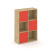 Стеллаж Locker Plus LK.K-002 798x350x1203 (Дуб Аризона)