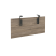 Царга для стола на каркасе Onix O.M-CS-0 650x18x320 (Тиквуд Светлый)
