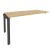 Наборный элемент рабочей станции на П-образном м/к Onix O.MP-1.NRS-4.7 1580x720x750 (Тиквуд Темный/Белый Металл)