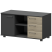 Креденция правая Кортез KZT-62R 1200x568x648 (Темный шимо/Графит)