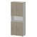 Шкаф Смарт СМШ-58Д4 Тип2 792x380x1990 (Графит/Таксония)