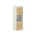 Стеллаж Locker Plus LK.K-001 408x350x1203 (Дуб Аризона)