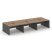 Рабочая станция 2-х сторонняя SN-D.DRS-063 (4140х1232х750) (Тиквуд Светлый/Антрацит)